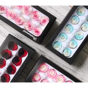 永生花，新款新色上架，雙色3-4公分玫瑰，單朵價格